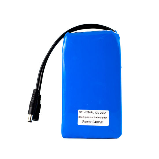 Custom Rechargeable 12V 20ah 18650 Lithium Battery Pack for Golf Cart