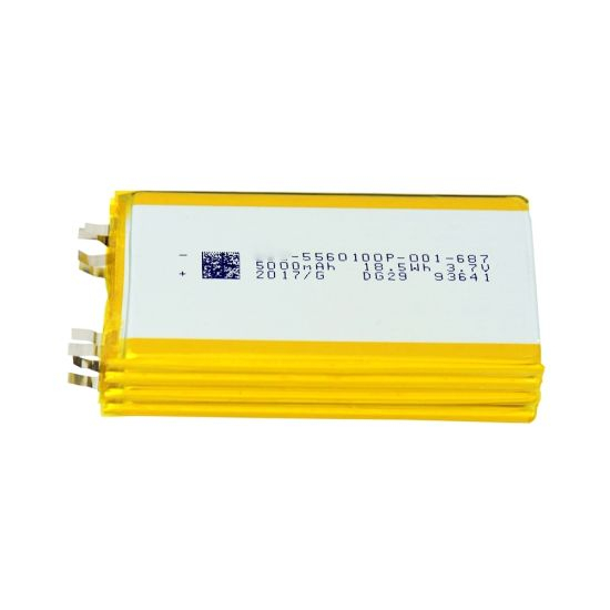 3.7V 5000mAh Lipo Battery Lithium Polymer Battery Cell 5560100