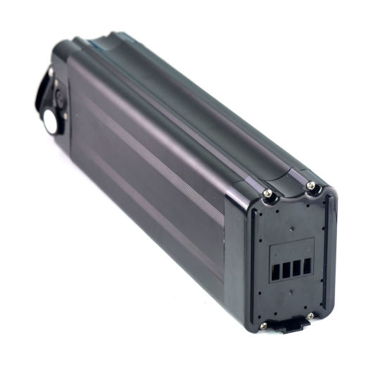 48V 15ah 18650 Li Ion Silver Fish Type Ebike Battery with Charger