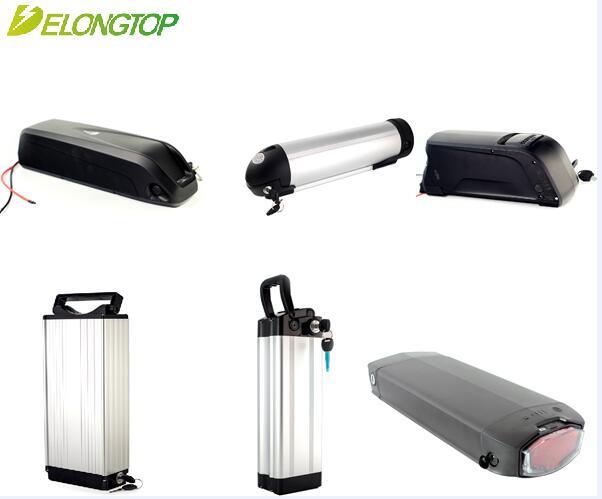 Customized 48V 15ah Lithium Ion Battery Silver Fish Type Bottom Discharge