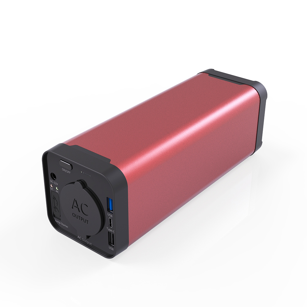 UK Plug 220V 150W Portable Power Bank 40000mAh Laptop Type C Pd Fast Charging Powerbank for Outdoor Use