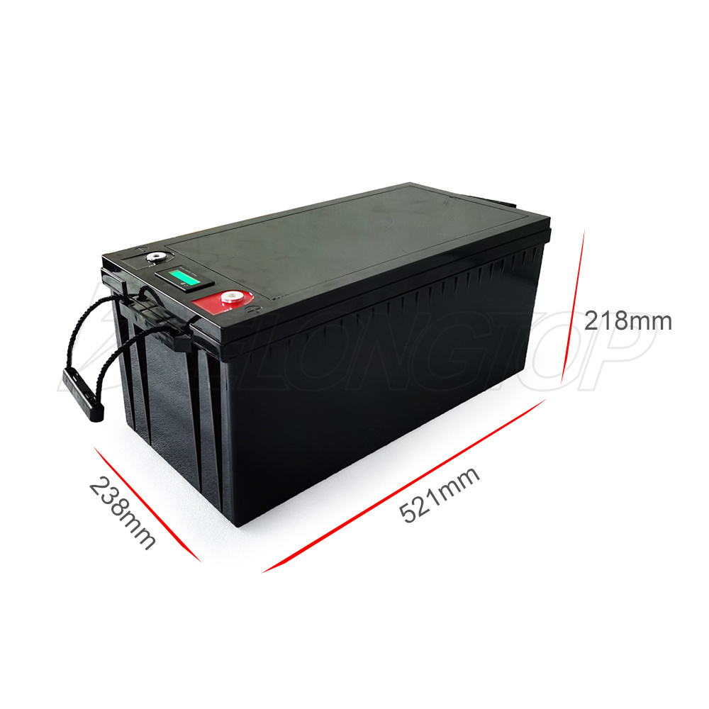 Lithium LiFePO4 24V 100ah Battery with BMS 2.56kwhrs 100ah Battery for Marine and RV