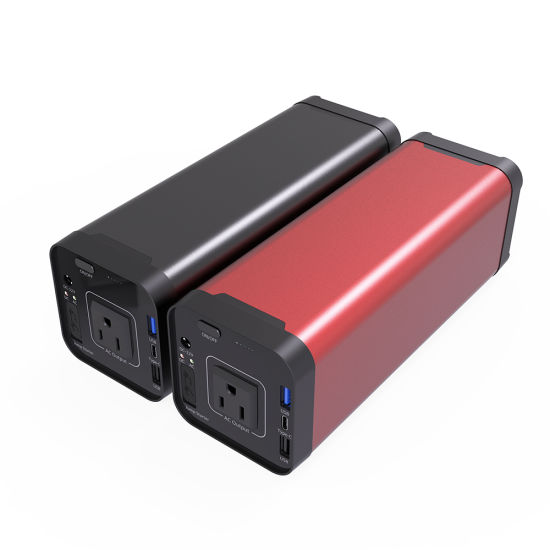 Power Bank 40800mAh for Solar Panel with 100V to 240V DC/USB/AC Output for Outdoor Use