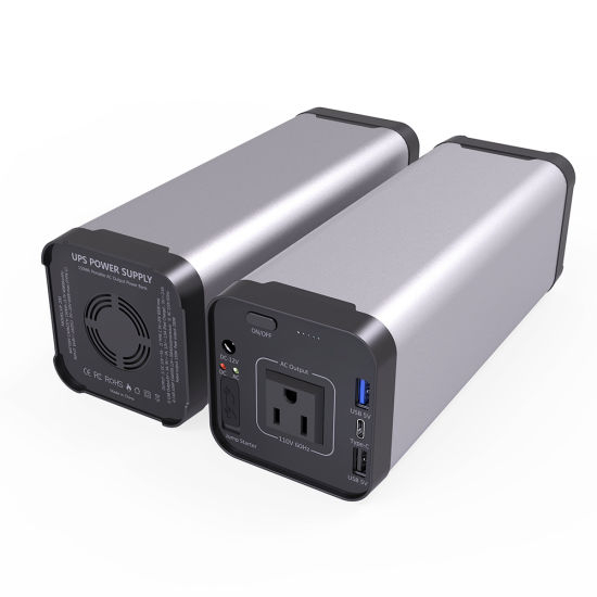 AC Outlet Double USB Type C Portable Laptop Charger 150wh 40000mAh AC Power Bank
