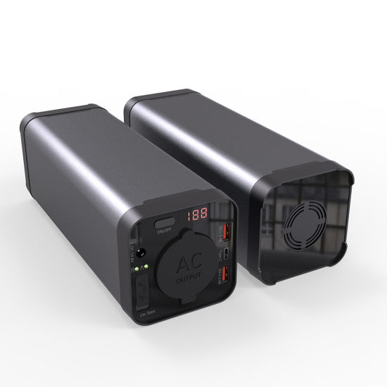 40800mAh Battery Bank with Outlet Portable AC Power Plug Laptop Power Bank Universal Power Bank Travel Charger