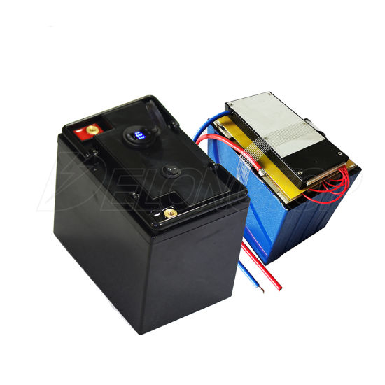 Factory 2000 Times 12V 12.8V 50ah 100ah LiFePO4 Battery for Agv/Solar LED Light/Mini EV/Golf Trolley