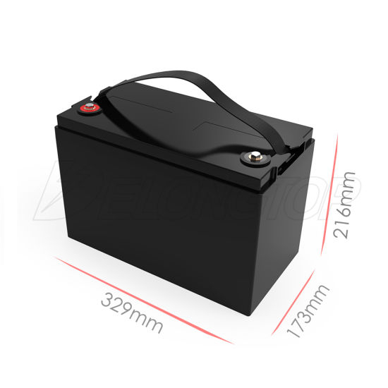 2000cycles 12V100ah LiFePO4 Battery Pack/LiFePO4 Akku for Camping/RV/Backup/Marine/Golf