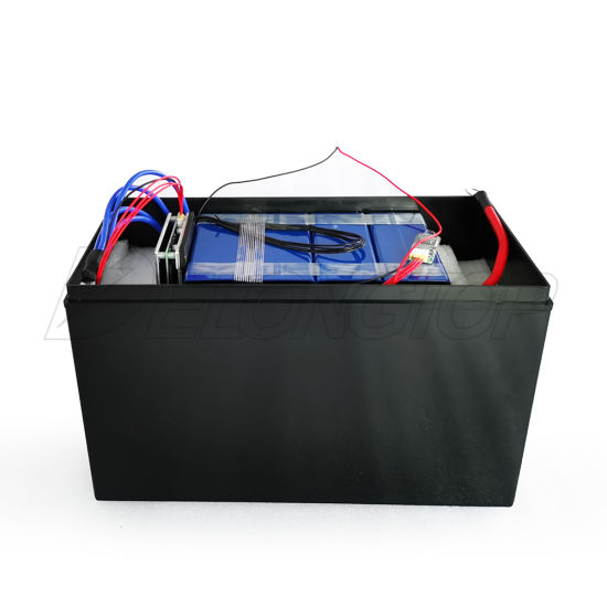 LiFePO4 Deep Cycle Battery 12V 100ah with Built-in BMS for Backup Power and off Grid