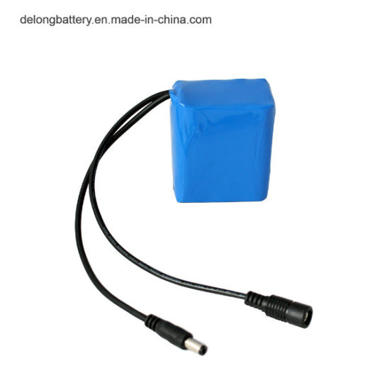12V 18650 Li Ion 4000mAh Rechargeable Lithium Battery Pack