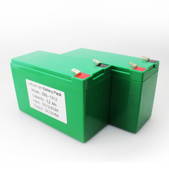 Rechargeable 12V 12ah Lithium Ion Battery Pack