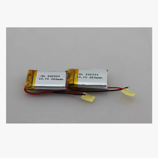 3.7V 250mAh Rechargeable Lithium Polymer Battery Pack for Headset