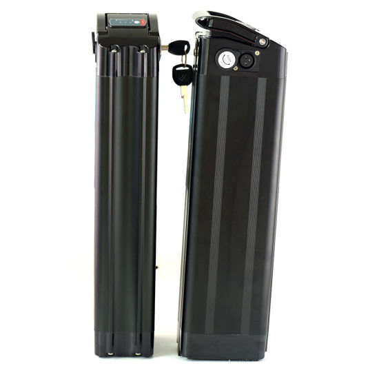 Customized 48V 15ah Lithium Ion Battery Silver Fish Type Bottom Discharge