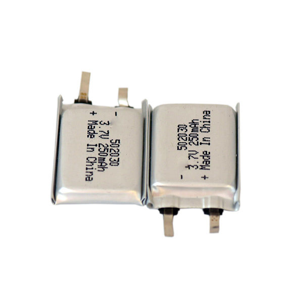 502030 3.7V 250mAh Lithium Polymer Batteries