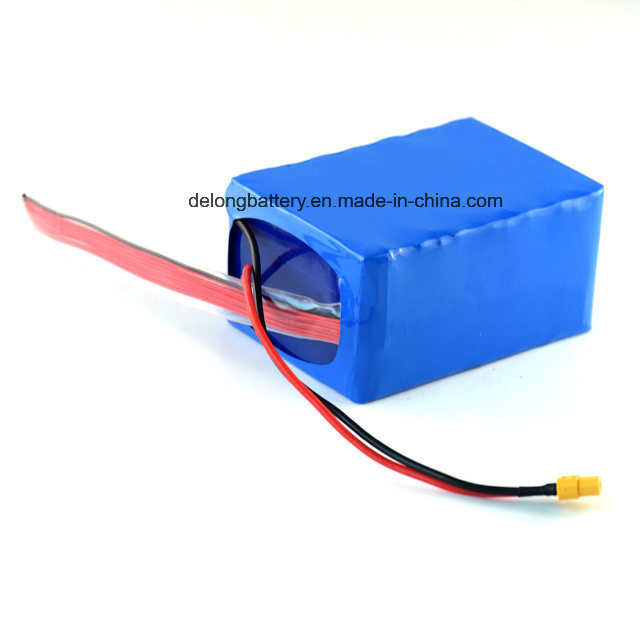 10s5p 36V 12ah Rechargeable 18650 Lithium Ion Battery Pack