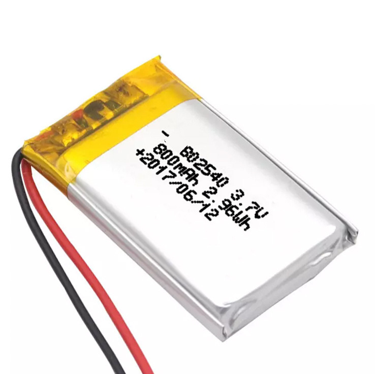 3.7V 800mAh Lipo Battery for Power Tool Ithium Polymer Battery Cell 802540