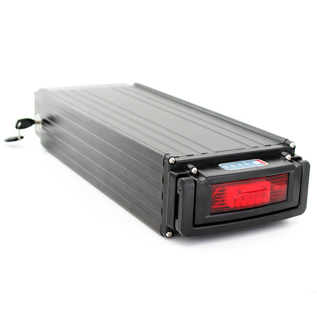 Electric Bike Battery 36V 15ah Rear Rack Battery with Tail Light