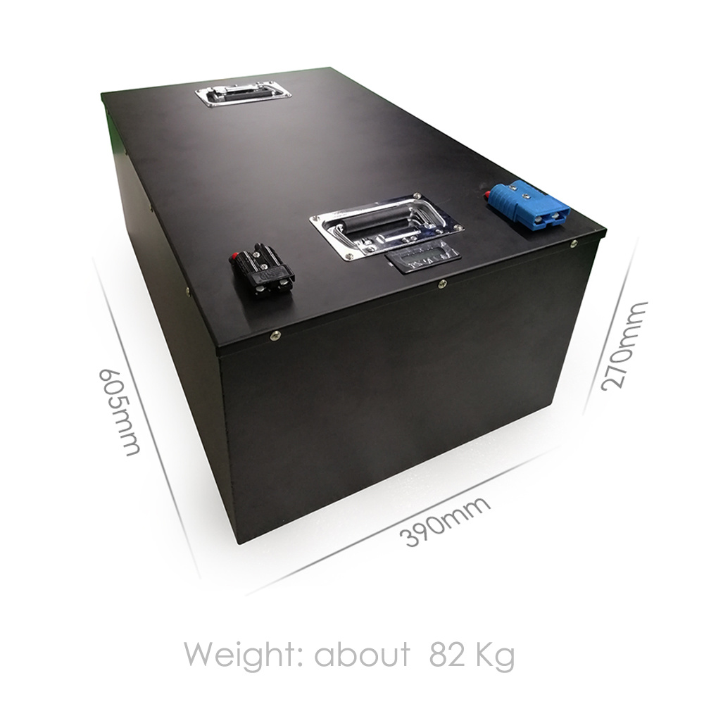 Lithium LiFePO4 48V 200ah Battery with BMS 10.24kwhr for Marine Solar Storage