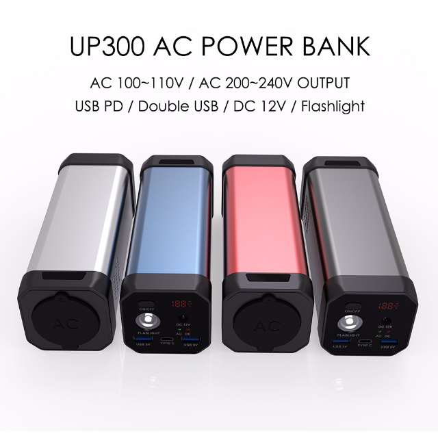 New Arrival AC Port Power Bank 21600mAh with Quick Charge