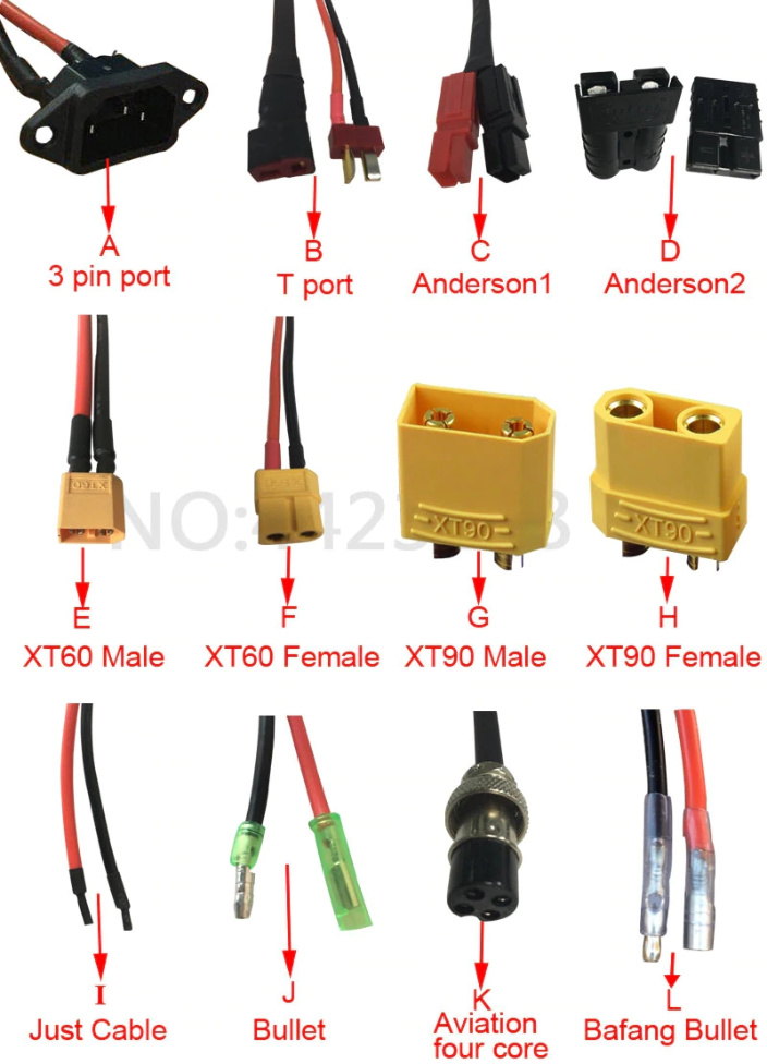 48V Lithium Ion Battery 48V20ah Bike Battery Electric Scooter 1000W 48V