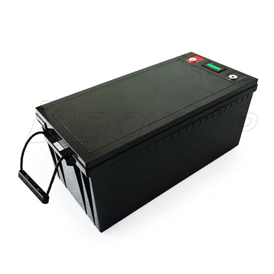 LiFePO4 200ah 12V Lithium Iron Phosphate Battery Pack for Solar System/Motor Home/Boat/Golf Carts/RV Automobile