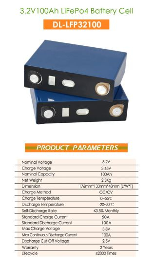 Custom Lithium Iron Phosphate LiFePO4 12V 24V 36V 48V 100ah 120ah 150ah 200ah 250ah Battery Pack with BMS