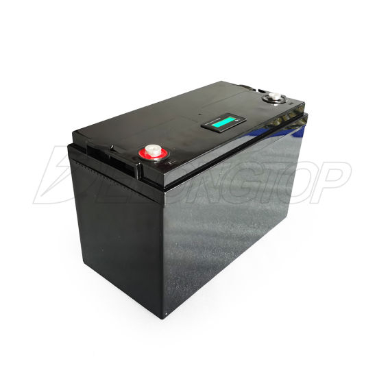 LiFePO4 Deep Cycle Battery 12V 100ah with Built-in BMS for Backup Power and off Grid