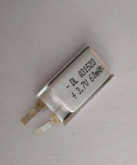 Ultra Thin 031523 3.7V 60mAh Rechargeable Li-Po Battery Cell