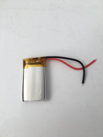 Small 3.7V 65mAh Lithium Polymer Battery Cell with BMS