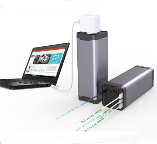 AC110V 220V Outlet Laptop Charger 40000mAh Travel Laptop Power Banks
