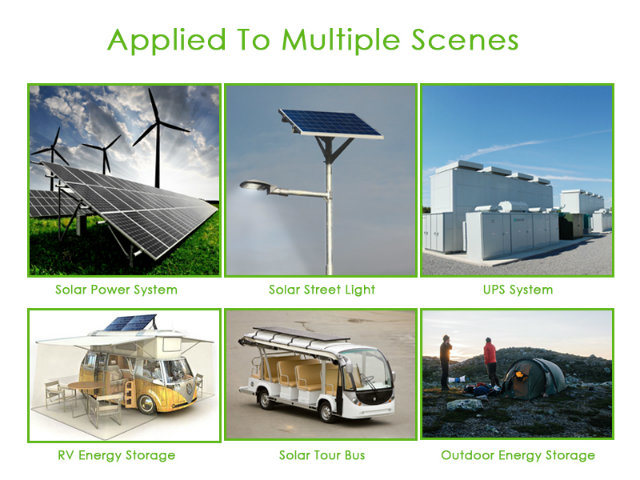 Electric Vehicle Rechargeable Solar Battery 12V 100ah