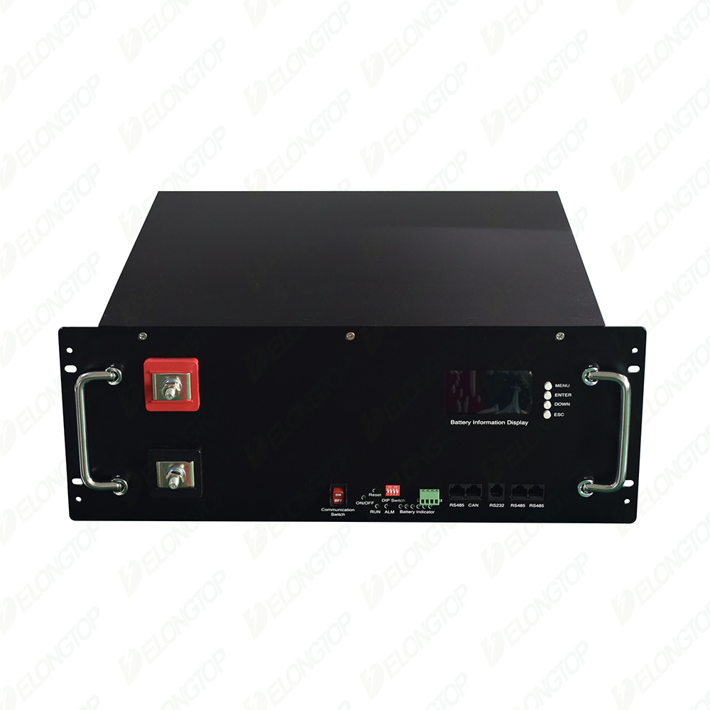 48V 100ah Lithium Ion LiFePO4 Telecom UPS Solar Energy Storage 48V 100ah Battery Pack
