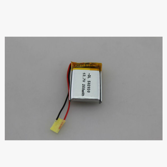 3.7V 250mAh Rechargeable Lithium Polymer Battery Pack for Headset