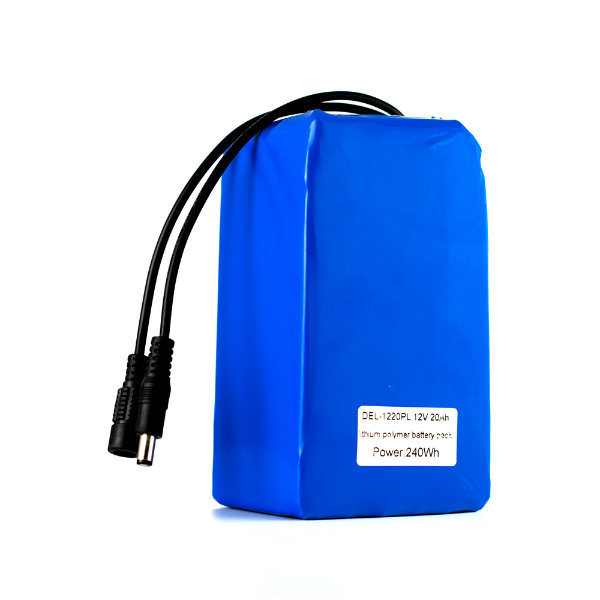 Custom Rechargeable 12V 20ah 18650 Lithium Battery Pack for Golf Cart