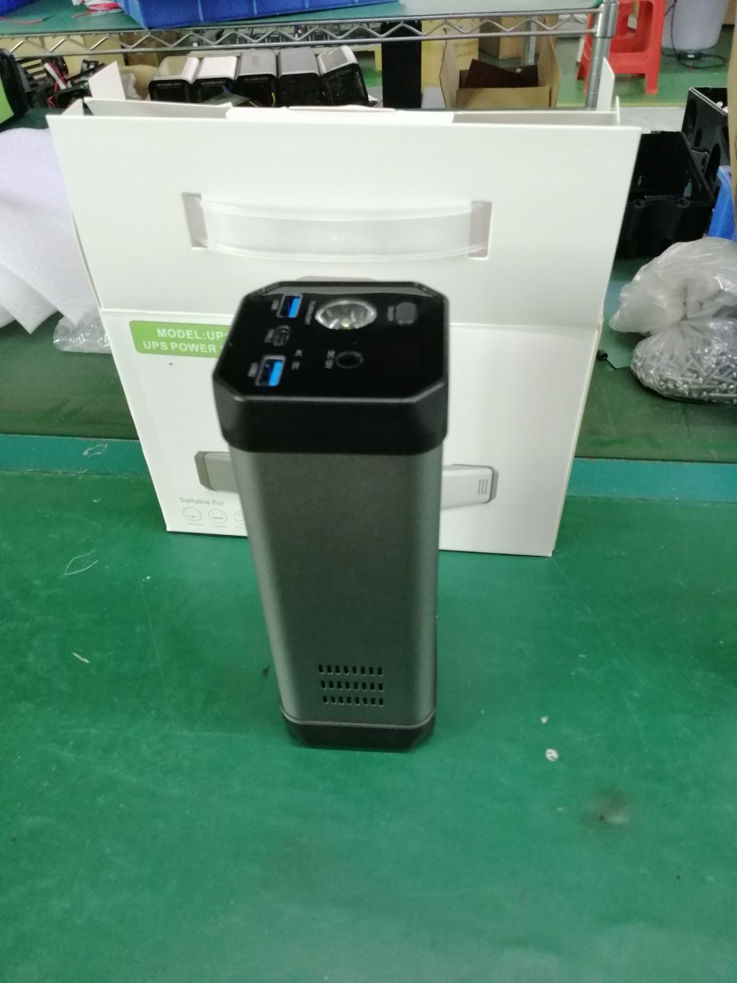 Passed Ce Kc PSE Certificated 80W DC/USB Laptop AC Solar Power Bank 20000mAh