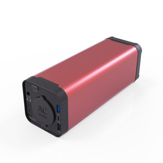 Hotsale Ebay Fast Charging 12V AC Power Bank 40000mAh with 220V Output for Outdoor