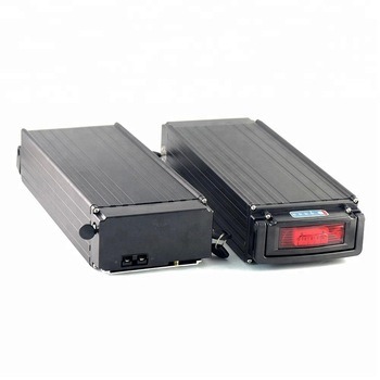 Rechargeable 36V 15ah Rear Rack Li-ion Lithium Battery Pack with Charger for 500W Electric Bike