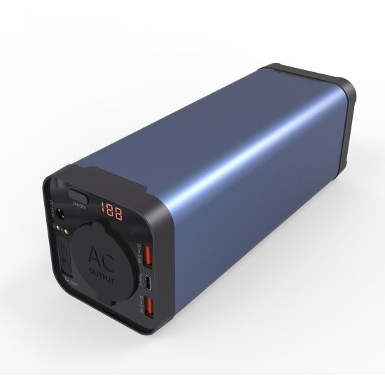 AC Power Bank 40800mAh AC Outlet Laptop Portable Battery Pack Travel Charger