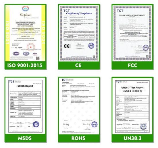 Ce MSDS Un38.3 Approve Lithium Ion Solar Deep Cycle 12V 200ah LiFePO4 Battery Pack
