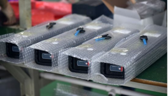 Rechargeable Lithium Battery 48V 10ah 15ah for 500W Ebike Scooters Akku