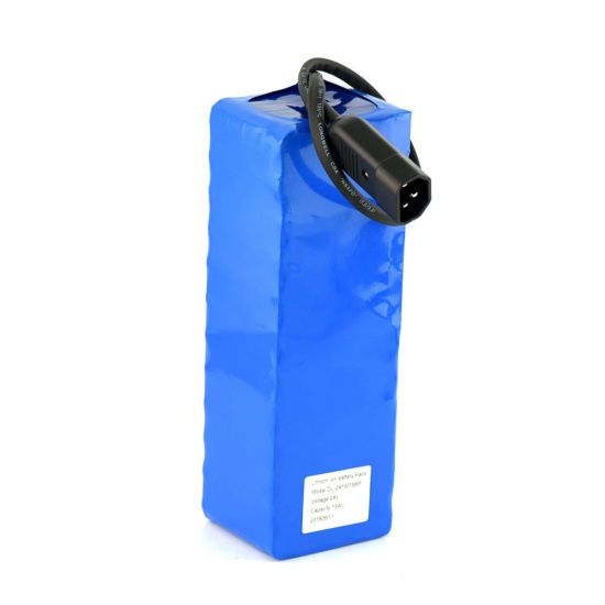 High Quality 24V 15ah Li Ion Battery Pack 18650 Cells for Ebike Electric Scooter