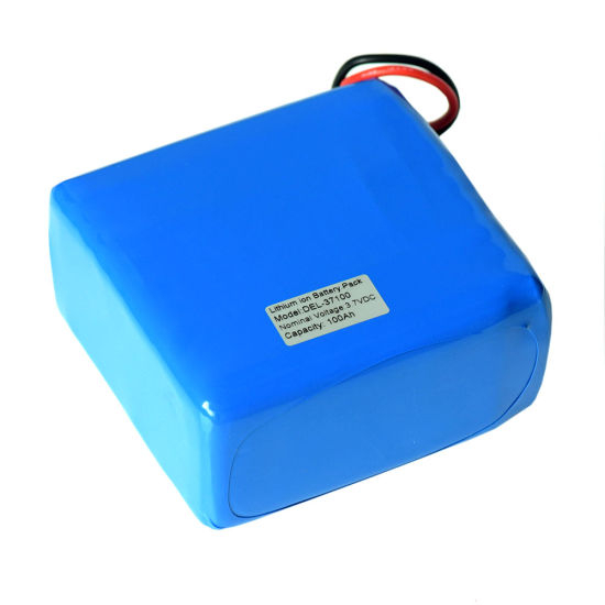 Lithium Ion Battery Pack 3.7V 100ah