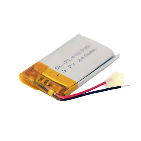 Factory 402035 240mAh Lithium Ion Polymer Battery Pack Lipo Battery Cell for Electric Toy