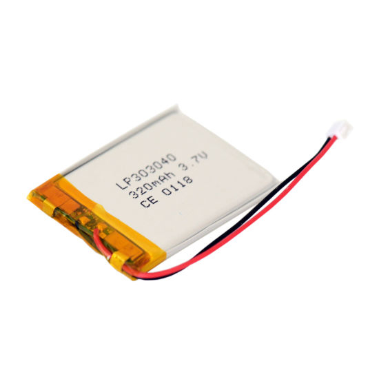 Rechargeable 3.7V 303040 320mAh Lipo Battery Cell Mini Heating Lithium Ion Cell