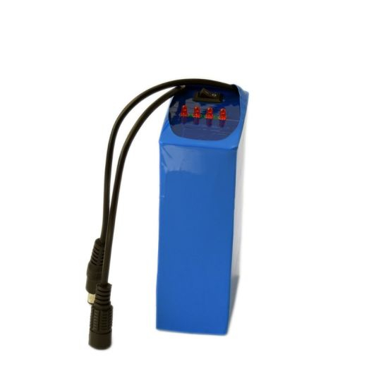 Factory Price Rechargeable 18650 Lithium Ion 12V 6600mAh Li Ion Battery Pack for LED Light Power Tools Batteries