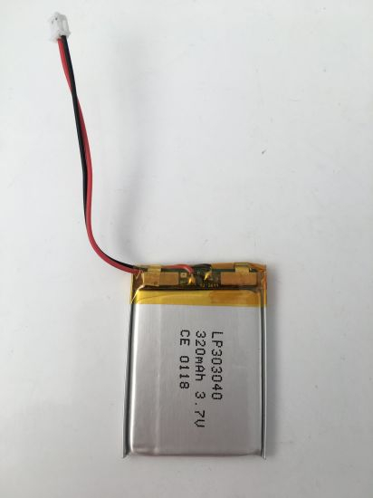 3.7V Li Polymer Battery for Digital Devices 303040