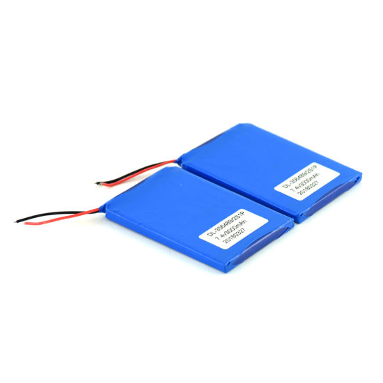 7.4V 3000mAh Rechargeable Lithium Polymer Battery Pack with PCM and Wires