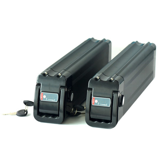 Customized 48V 15ah Lithium Ion Battery Silver Fish Type Bottom Discharge