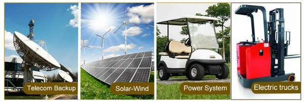 Deep Cycle 12V 100ah LiFePO4 Battery for Solar Lighting