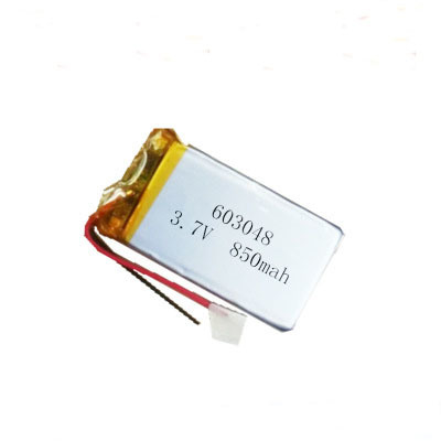 3.7V 850mAh Lipo Battery Rechargeable Lithium Polymer Battery Cell 603048