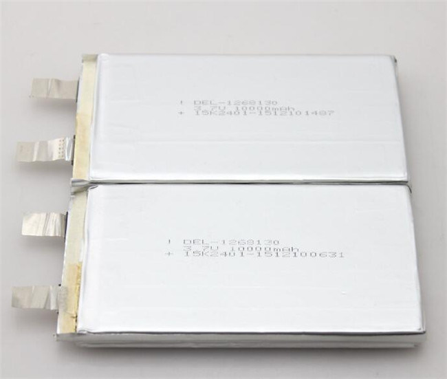 1268130 Rechargeable 3.7V 10ah Lithium Ion Battery Cell